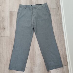 Haggar Elegant Men's Gray Dress Pants
